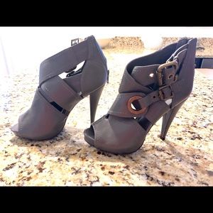 ALDO Gray Heels